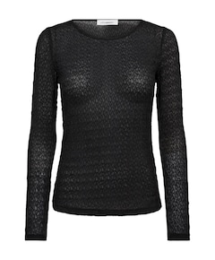 Dames longsleeve zwart