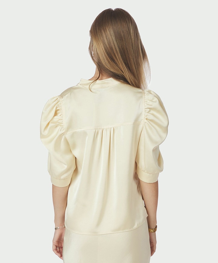 Dames blouse geel