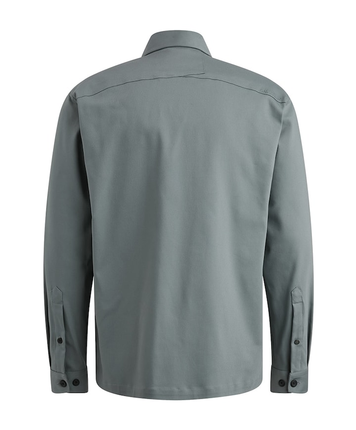 Heren overshirt blauw