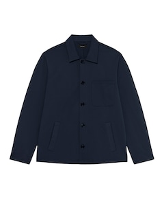 Heren overshirt blauw