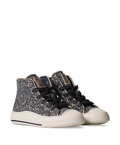 Loa veterschoenen grijs