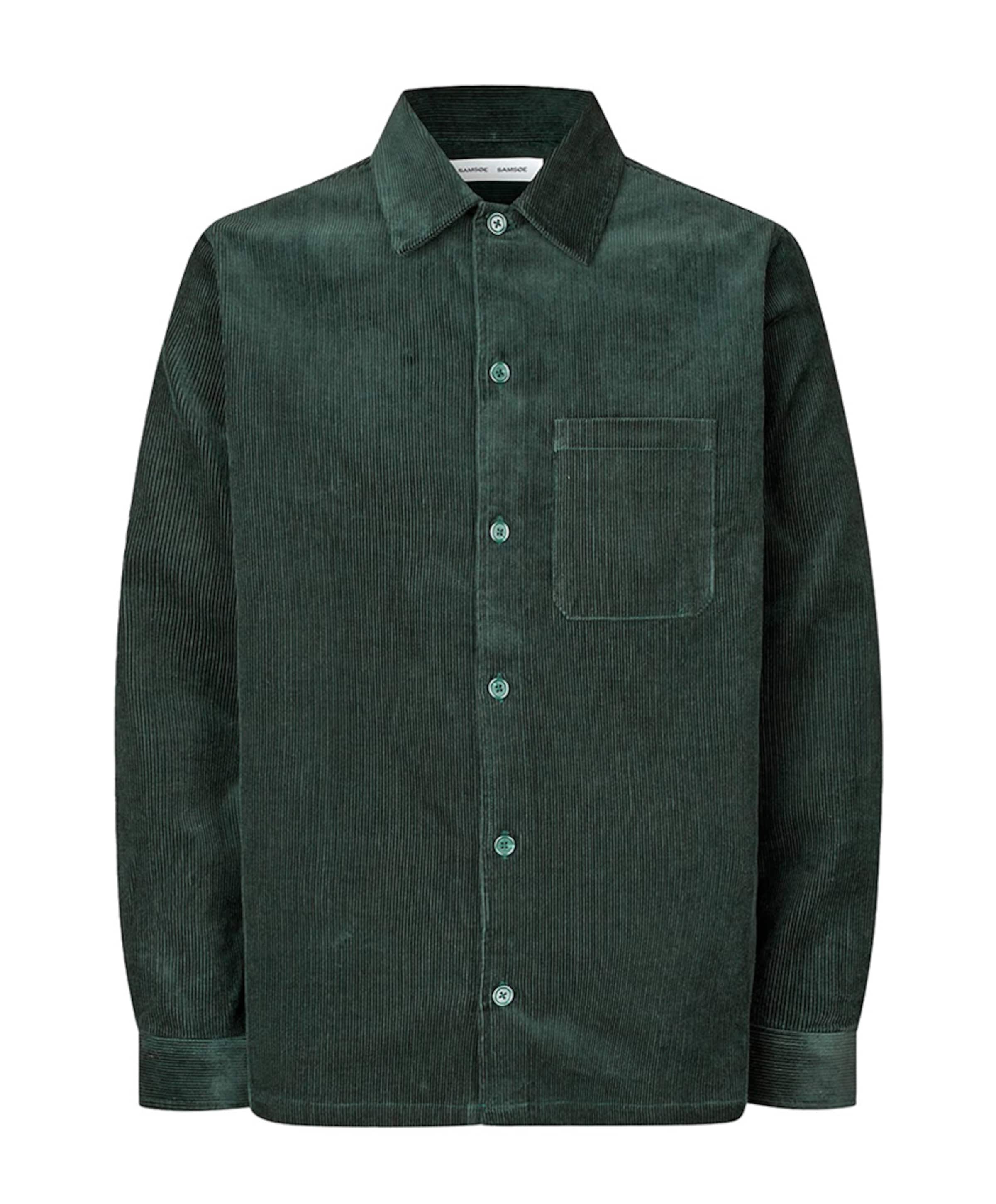 Overshirt lange mouw groen