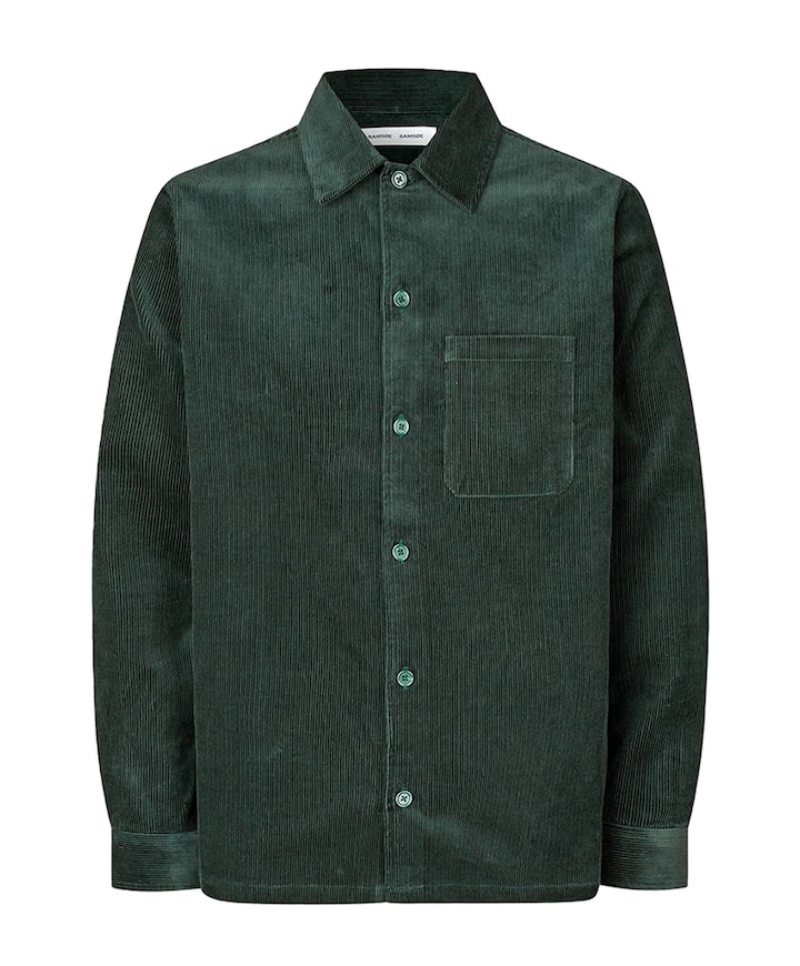 Overshirt lange mouw groen