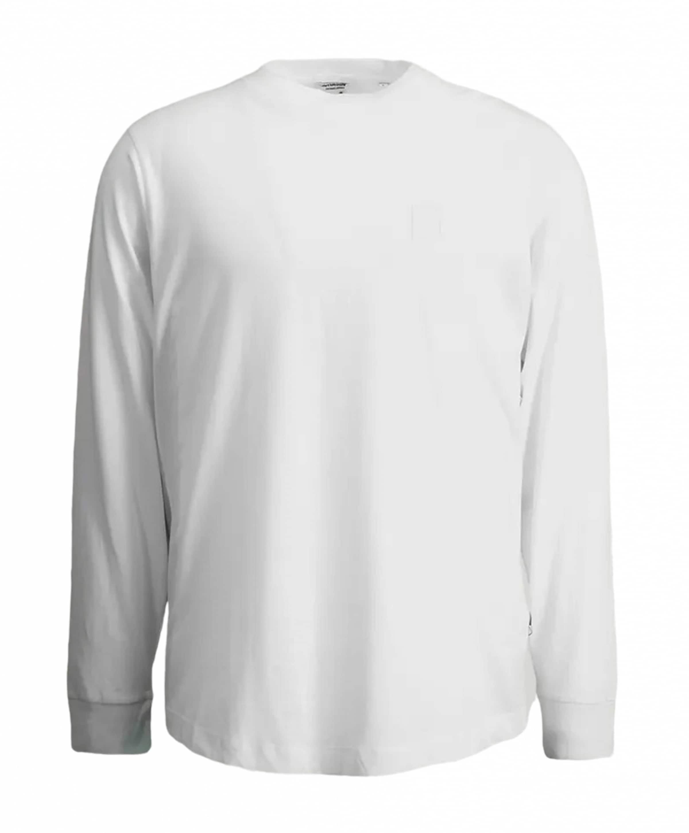Heren longsleeve ecru