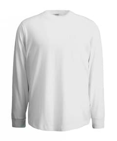 Heren longsleeve ecru
