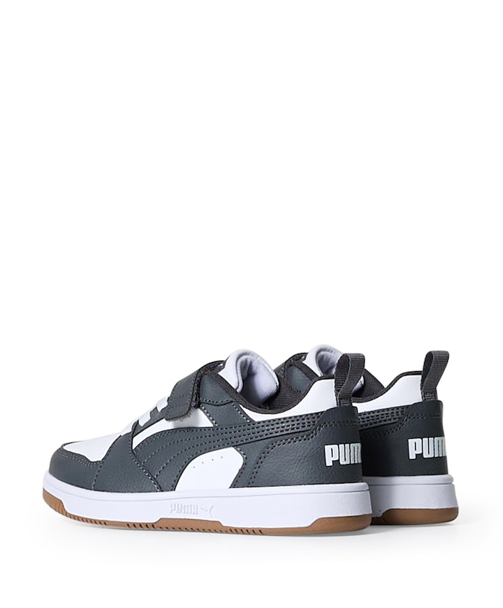 Puma Rebound V6 Lo AC+ PS jongens sneakers grijs