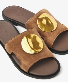 Vita Avi dames slippers bruin