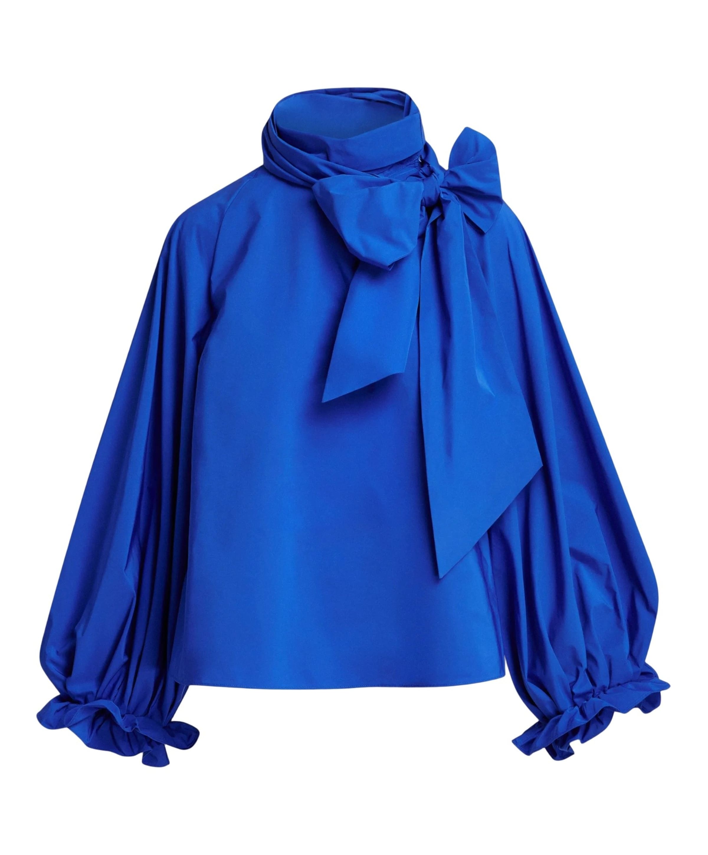 Dames blouse blauw