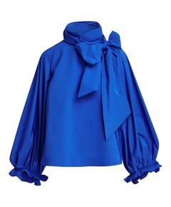 Dames blouse blauw