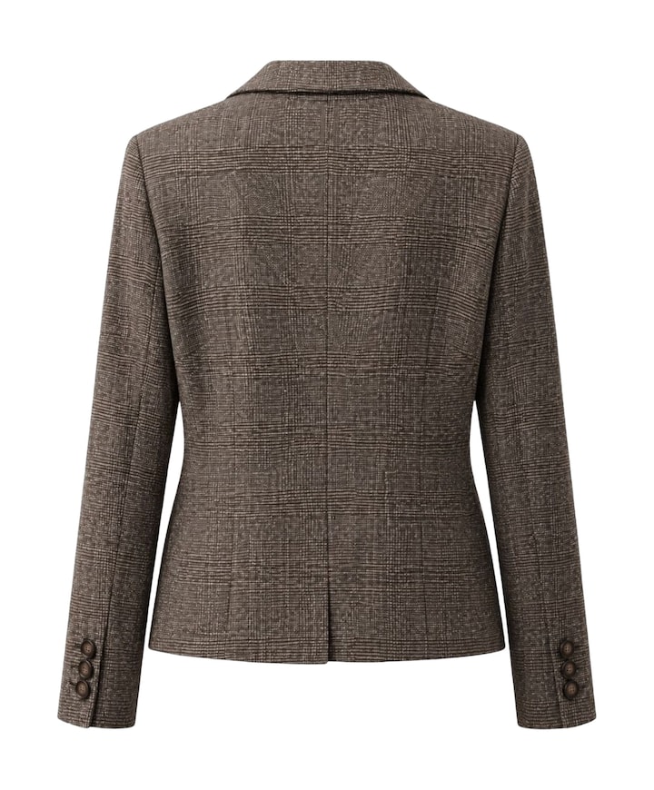 Dames blazer bruin
