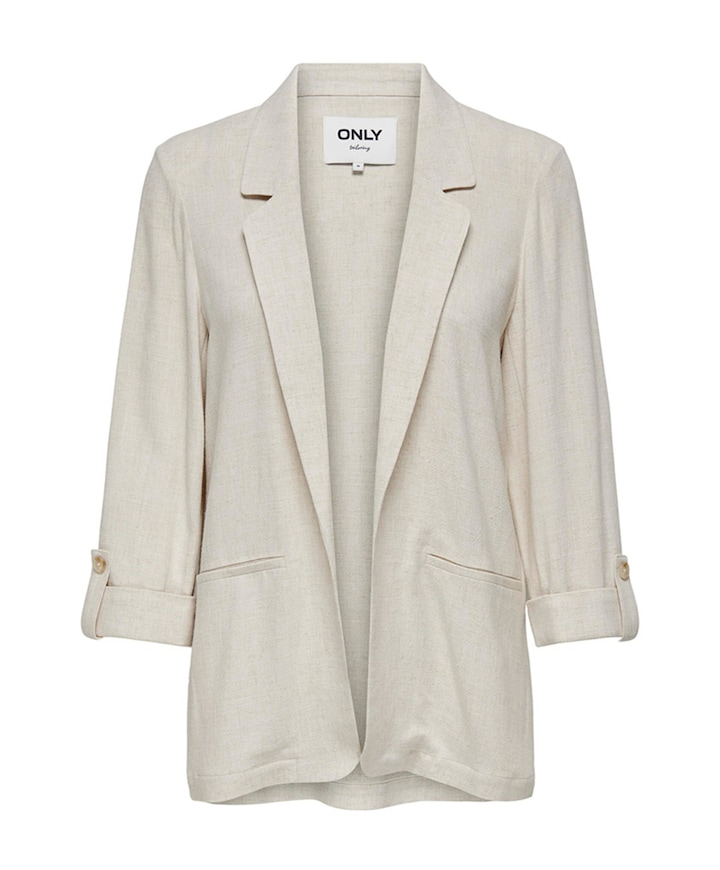 Dames blazer ecru
