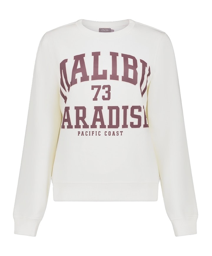 Dames sweater ecru