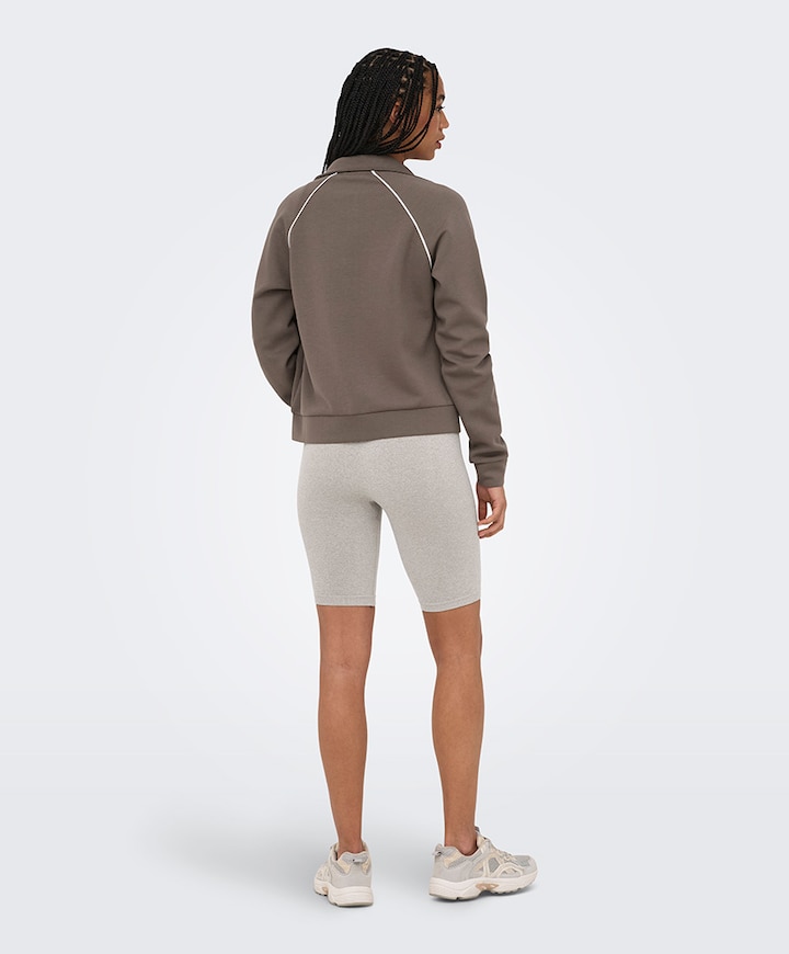 Dames vest grijs