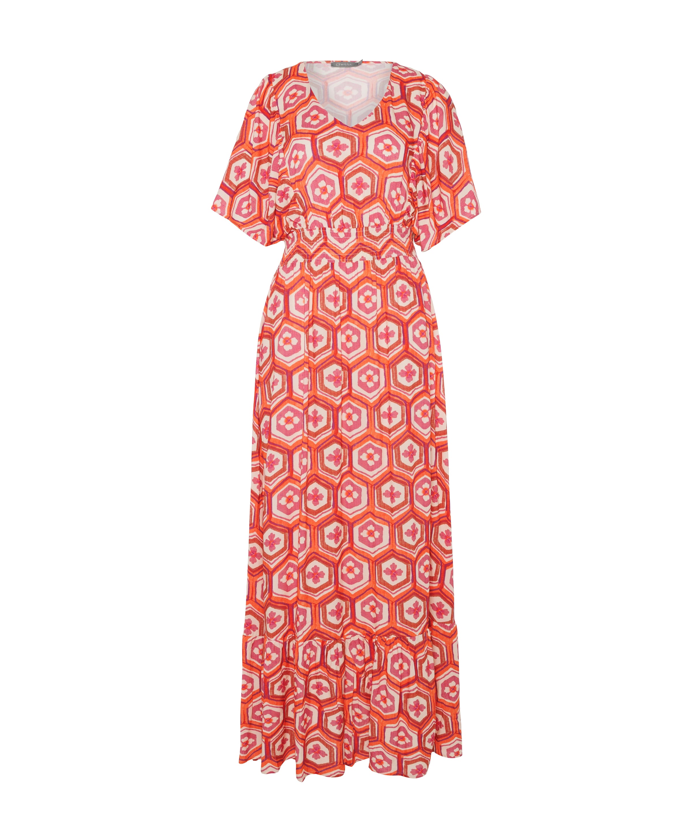 Dames jurk multicolor