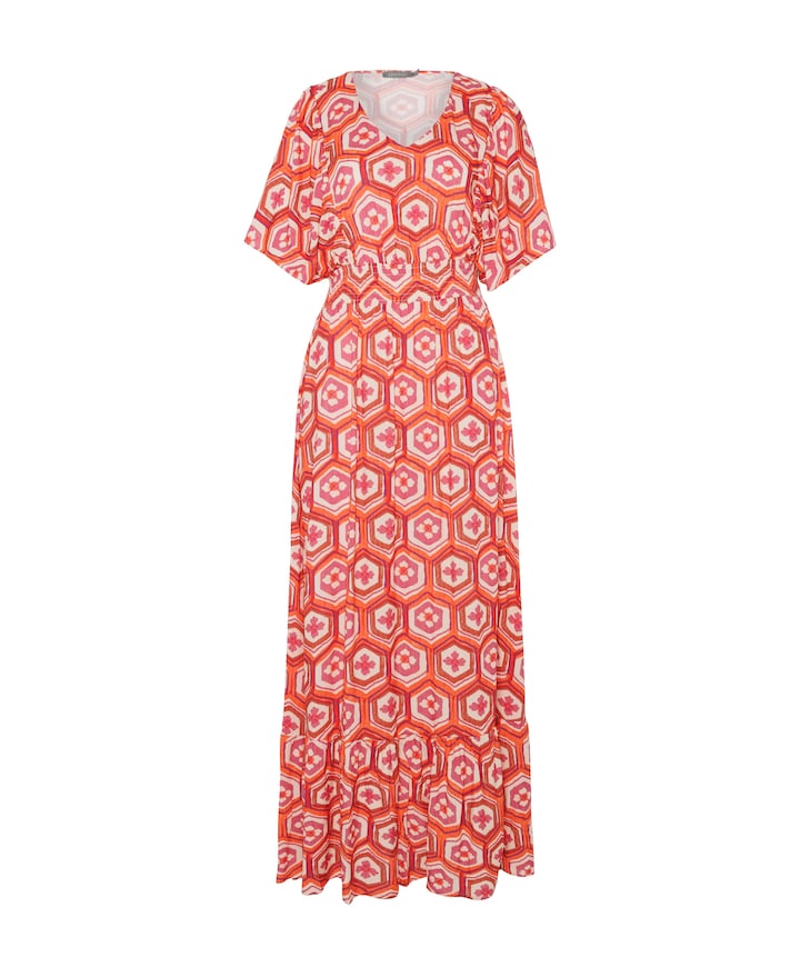 Dames jurk multicolor