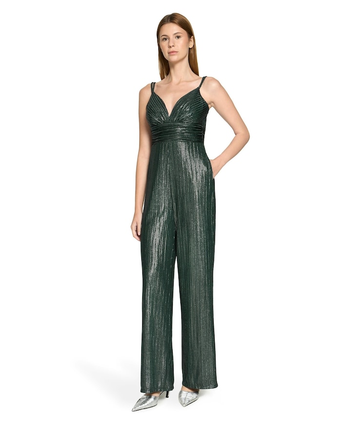 Overall Lang ohne Arm dames jumpsuit groen