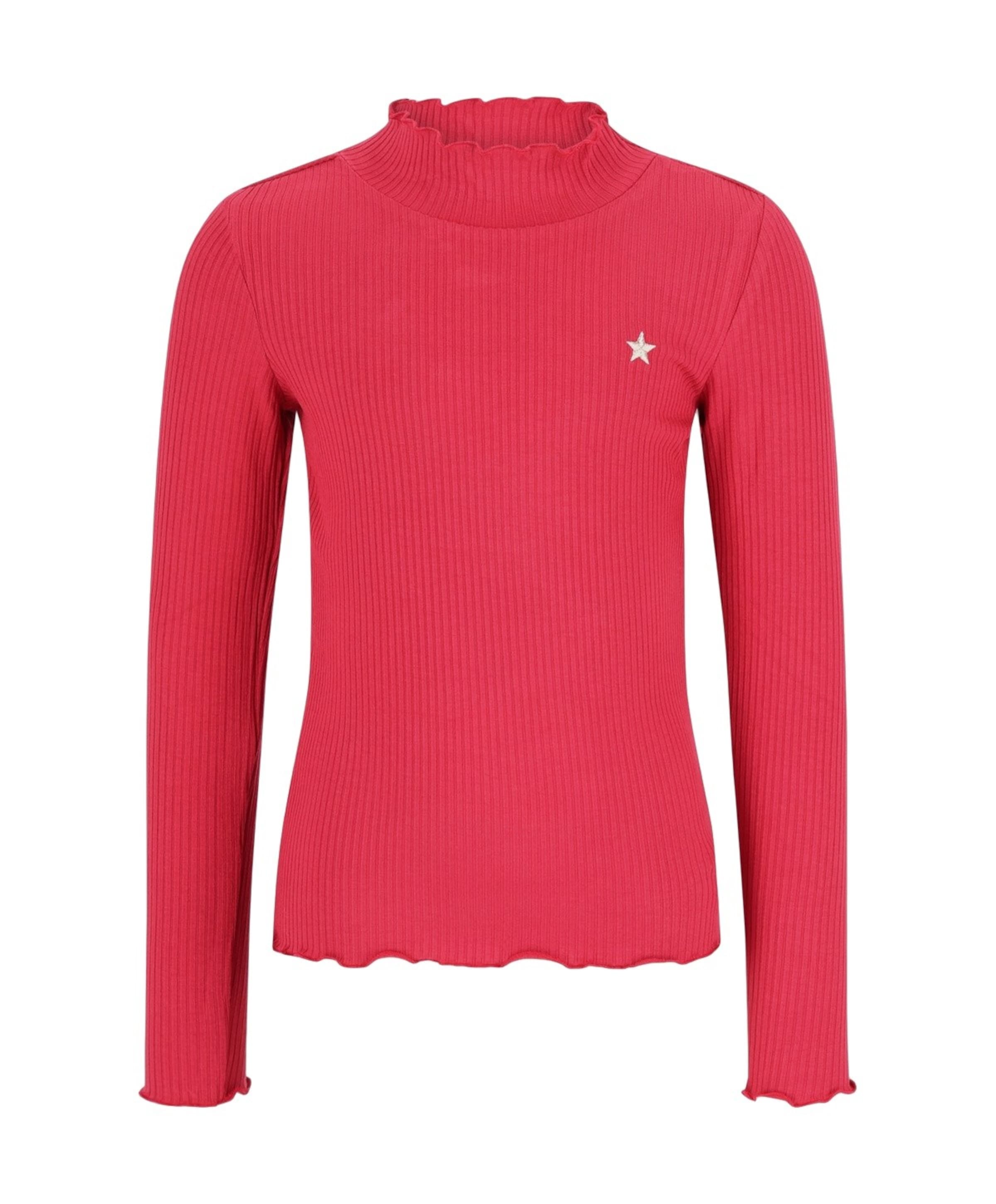 Meisjes longsleeve rood