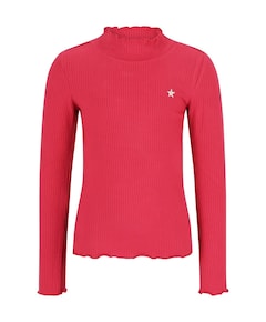 Meisjes longsleeve rood