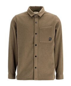 Overshirt bruin