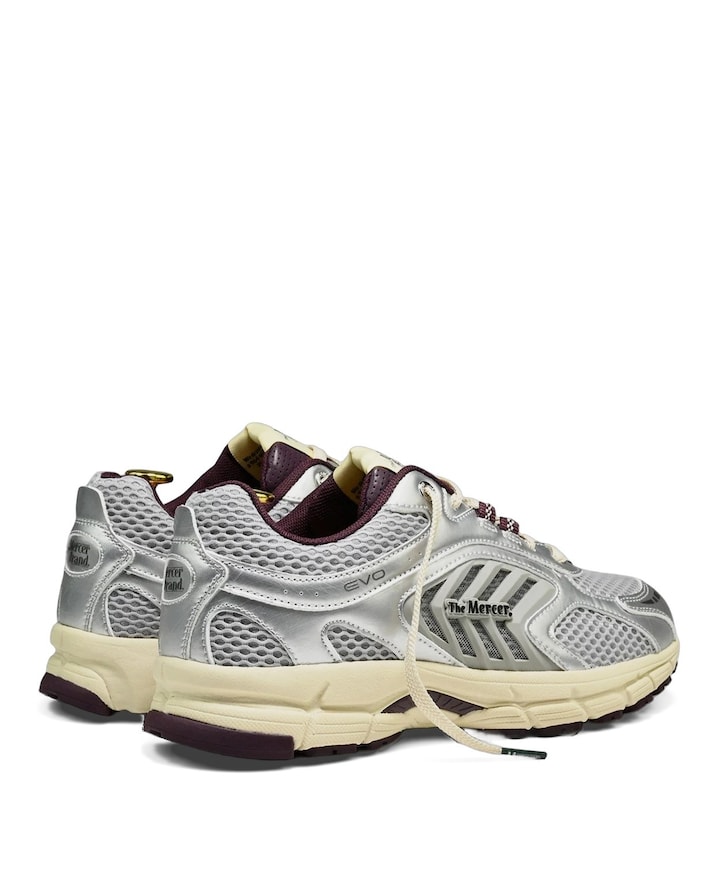 The Re-Run EVO dames sneakers zilver