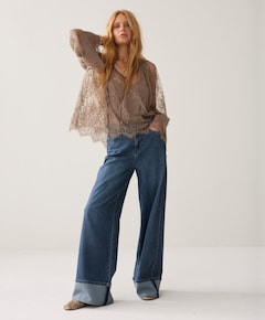 Dames blouse groen