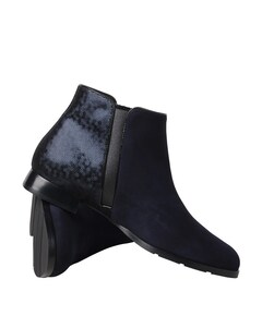 Madeira dames enkellaarzen blauw