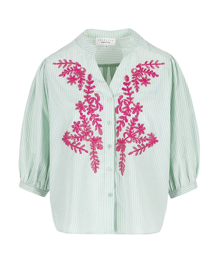 Dames blouse groen