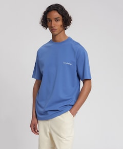 Heren T-shirt blauw