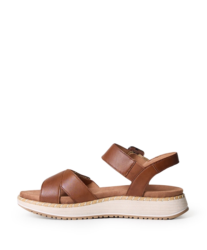 dames sandalen bruin