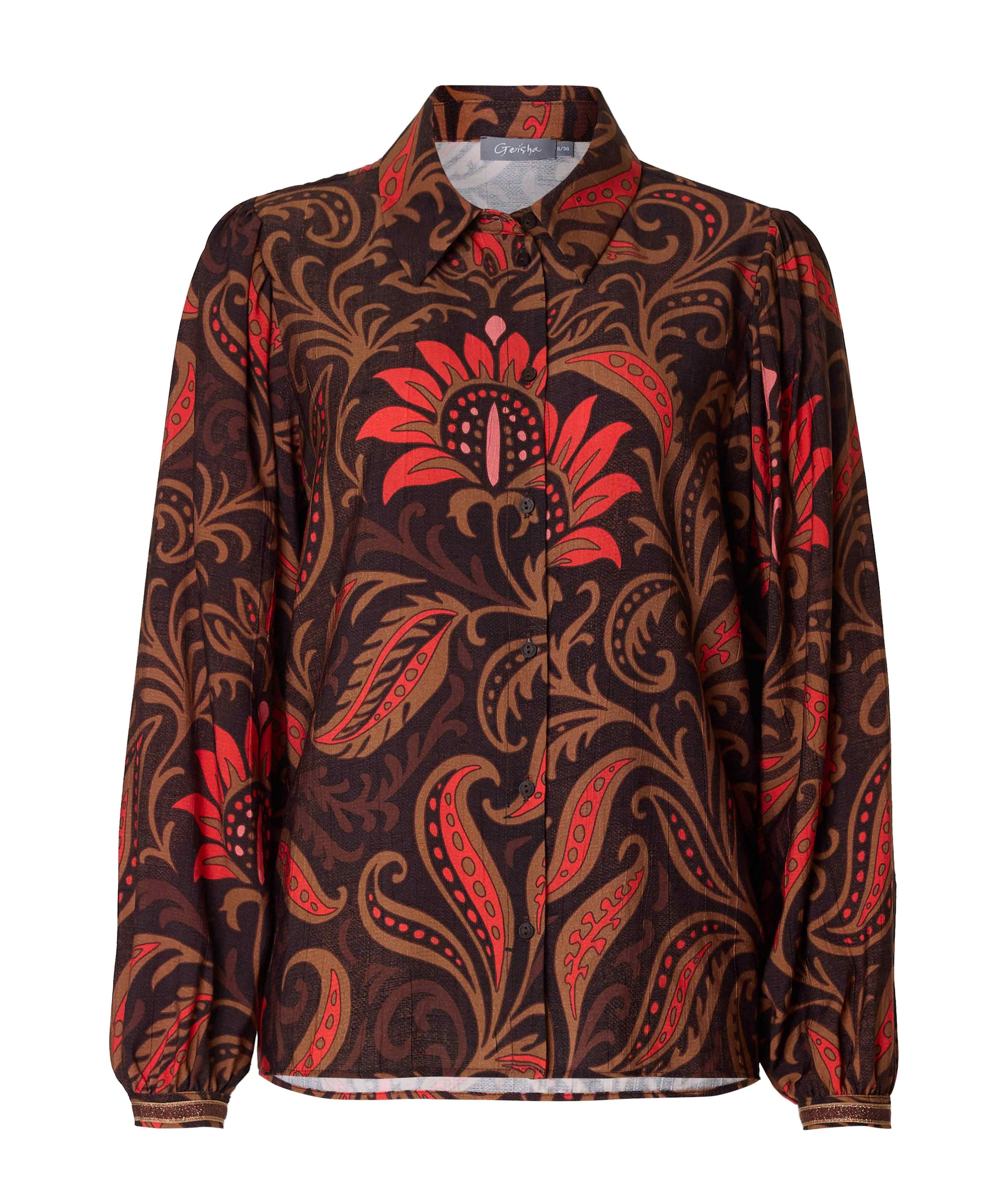 Dames blouse rood