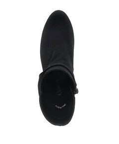 dames enkellaarzen zwart