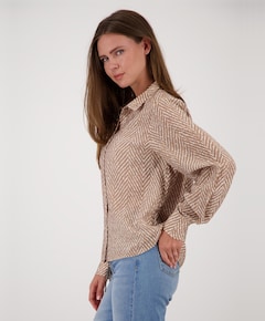 Dames blouse beige
