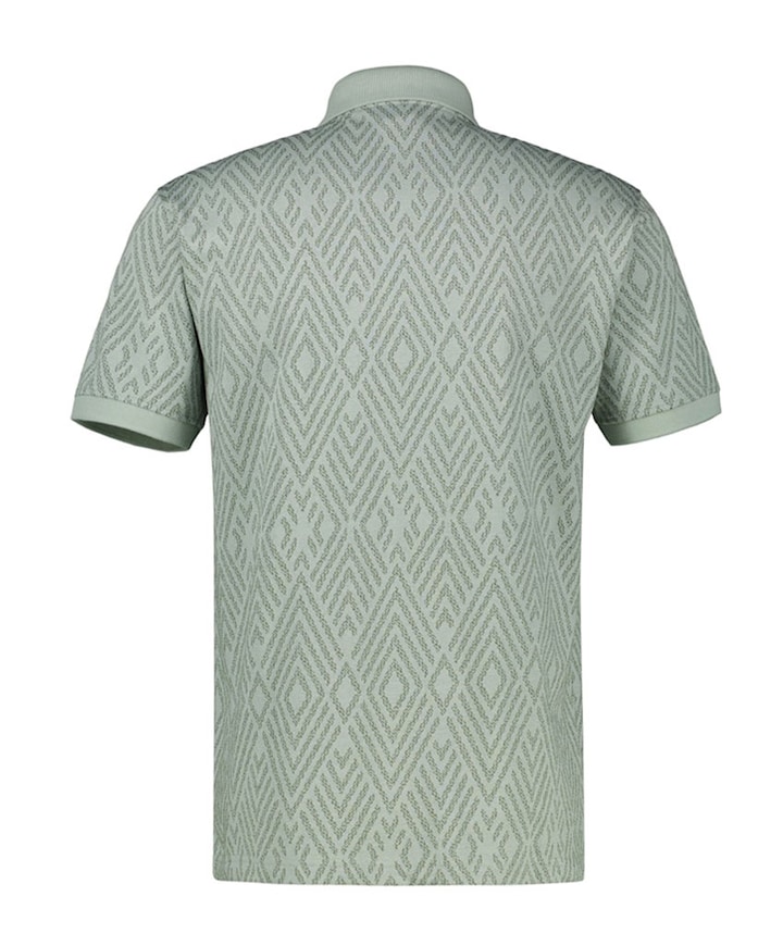 Heren polo groen
