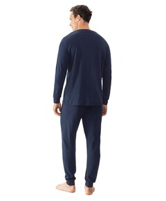 Heren pyjamaset blauw