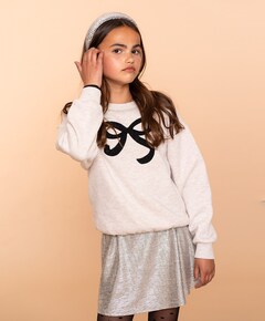 Meisjes sweater beige