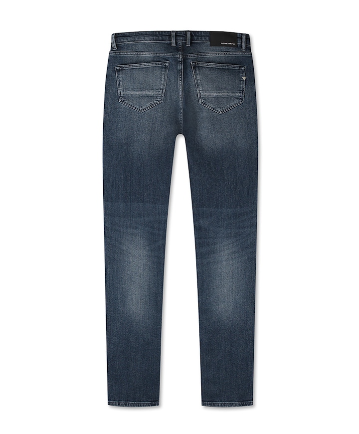 The Ryan slim fit jeans heren jeans blauw