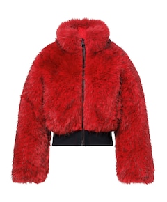 Dames ski-jas rood