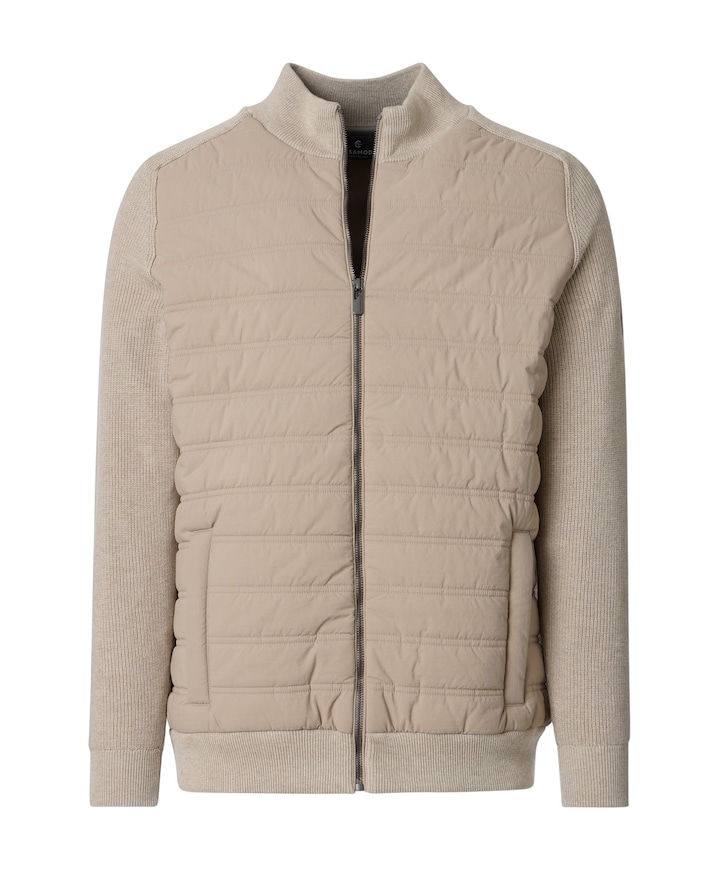 Heren vest beige