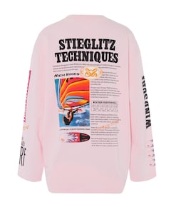 Dames longsleeve roze