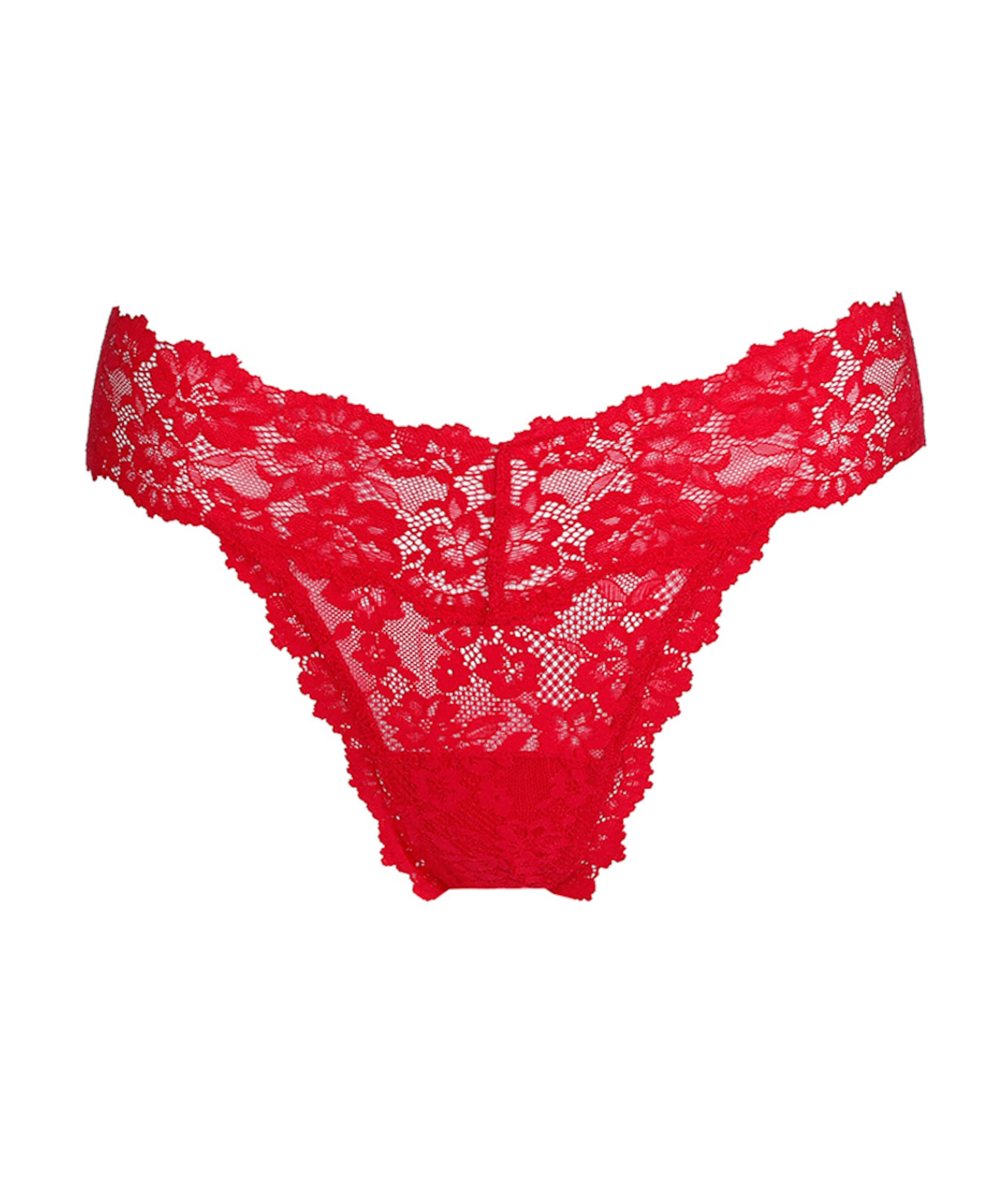 Dames string rood