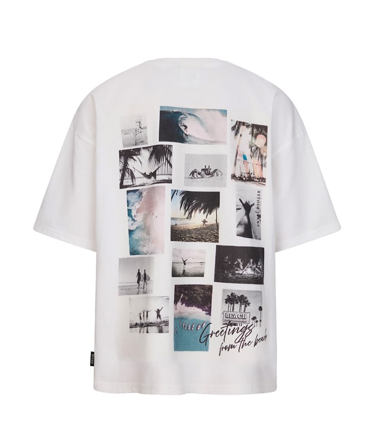 Jongens T-shirt ecru