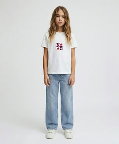 IVIE Den.Dirty Used meisjes jeans blauw