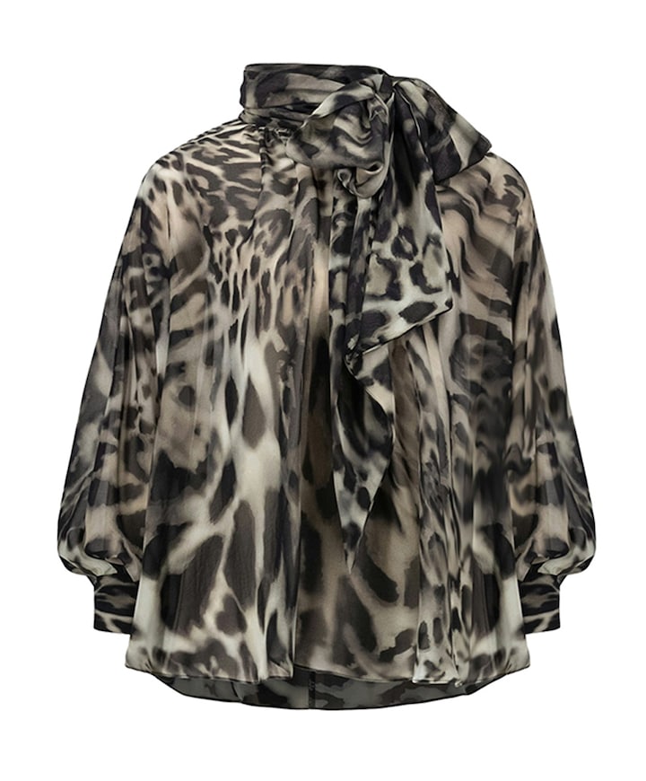 Dames top grijs