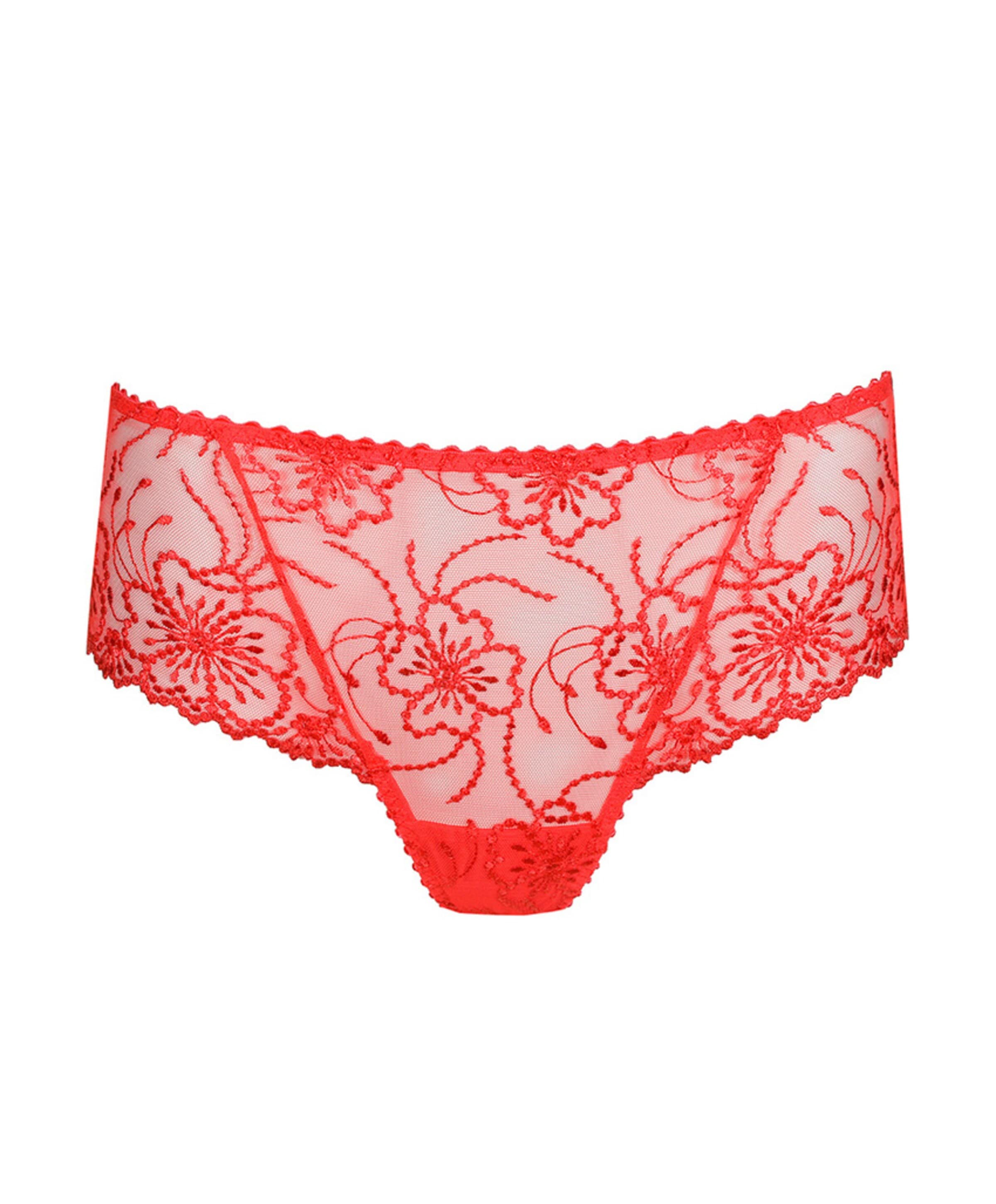 Dames string rood