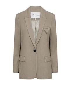 Dames blazer beige