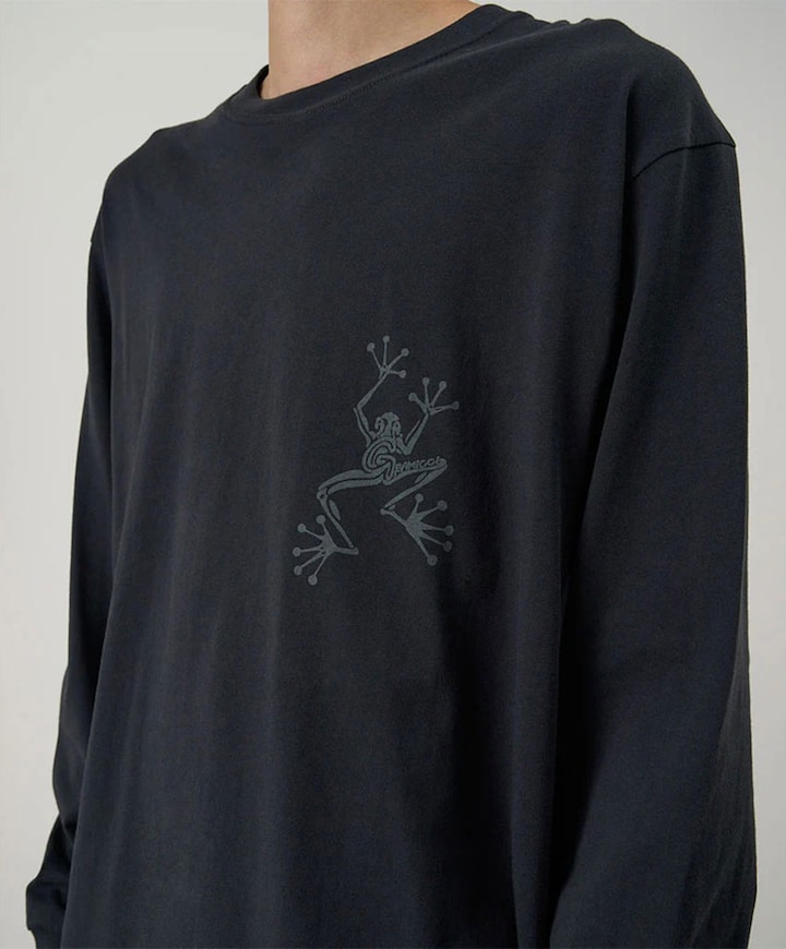 Heren longsleeve zwart