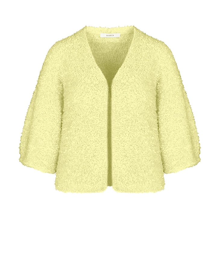 Dames vest geel