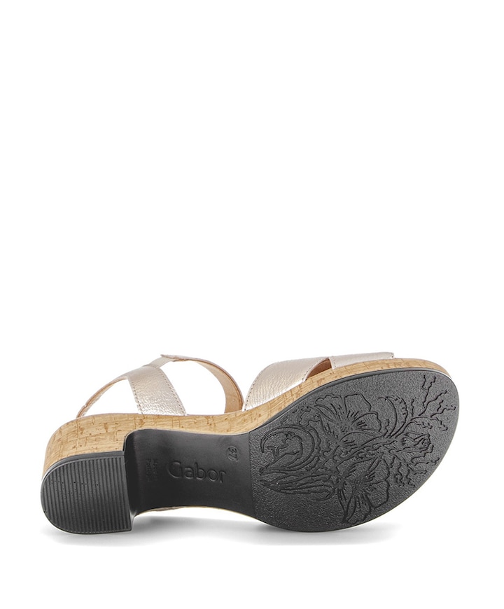 dames sandalets goud