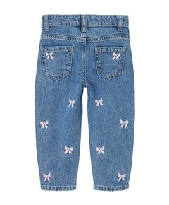 NMFBELLA MOM EMB JEANS 3285-BE R jeans blauw