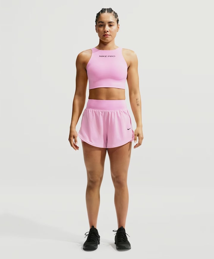 Dames sport bh roze